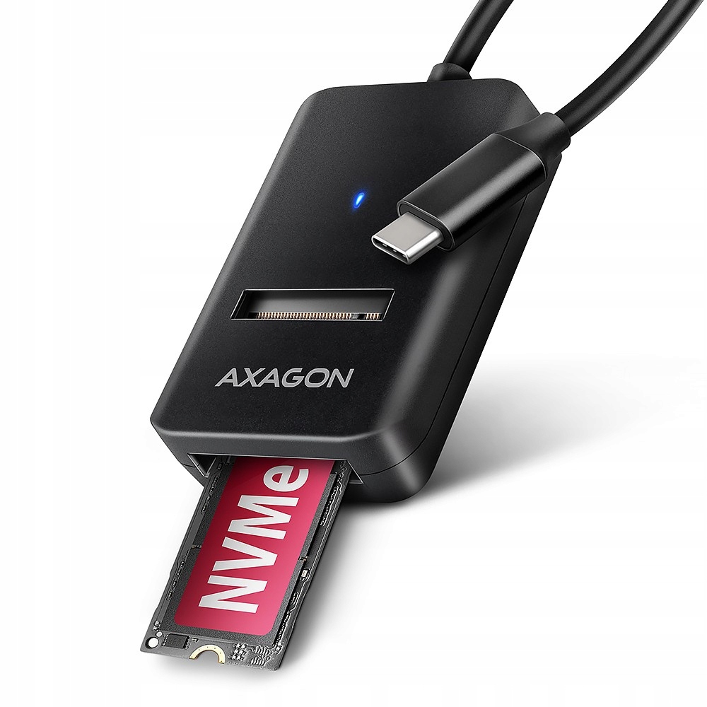 Dokovacia stanica Axagon ADM2-CM M.2 NVMe / SATA SSD